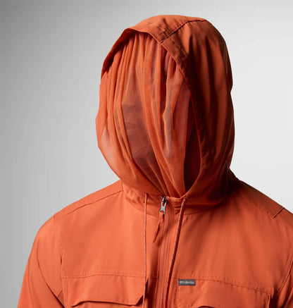 Men's Skien Valley Hooded Long Sleeve Shirt - Tall