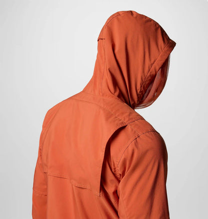 Men's Skien Valley Hooded Long Sleeve Shirt - Tall