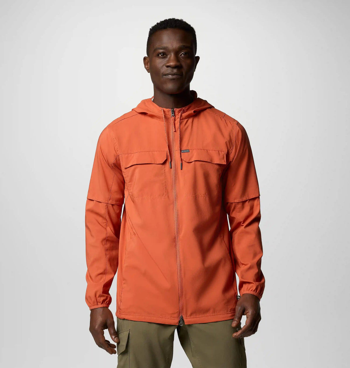 Men's Skien Valley Hooded Long Sleeve Shirt - Tall