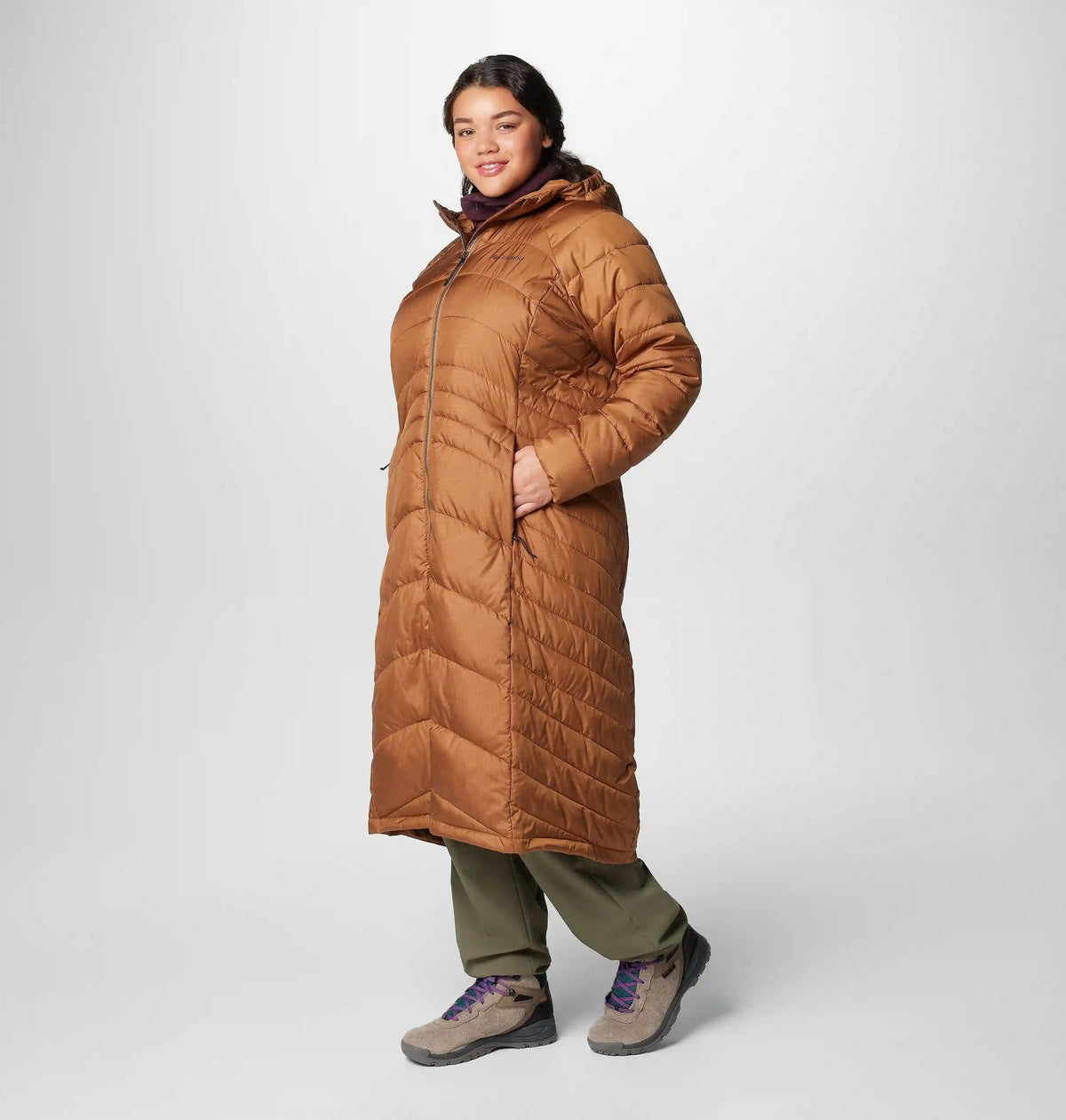 Women's Karis Gale Full Length Parka - Plus Size