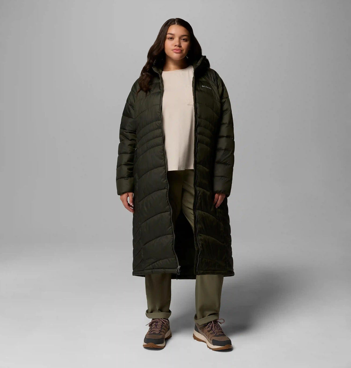Women's Karis Gale Full Length Parka - Plus Size