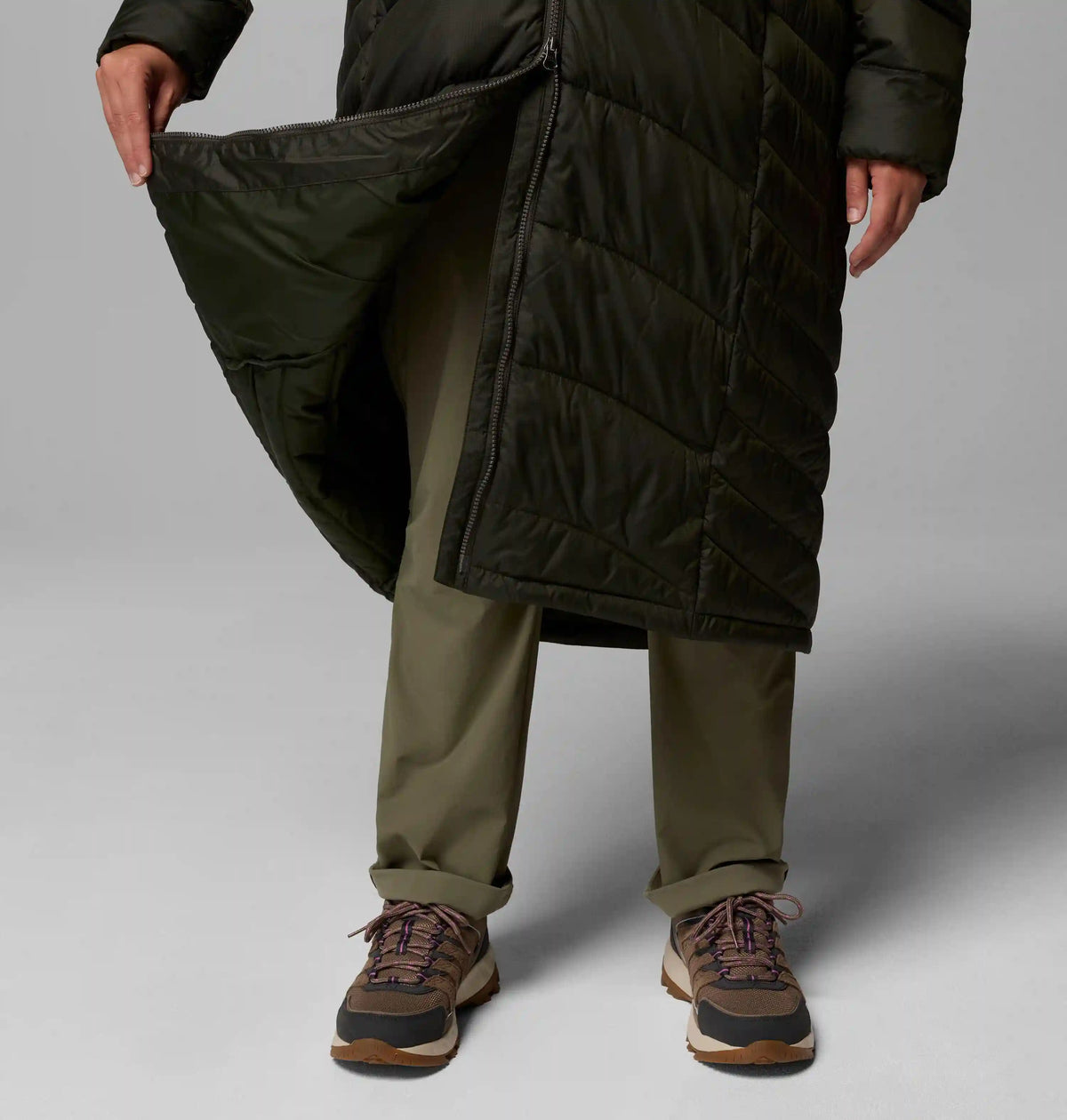Women's Karis Gale Full Length Parka - Plus Size