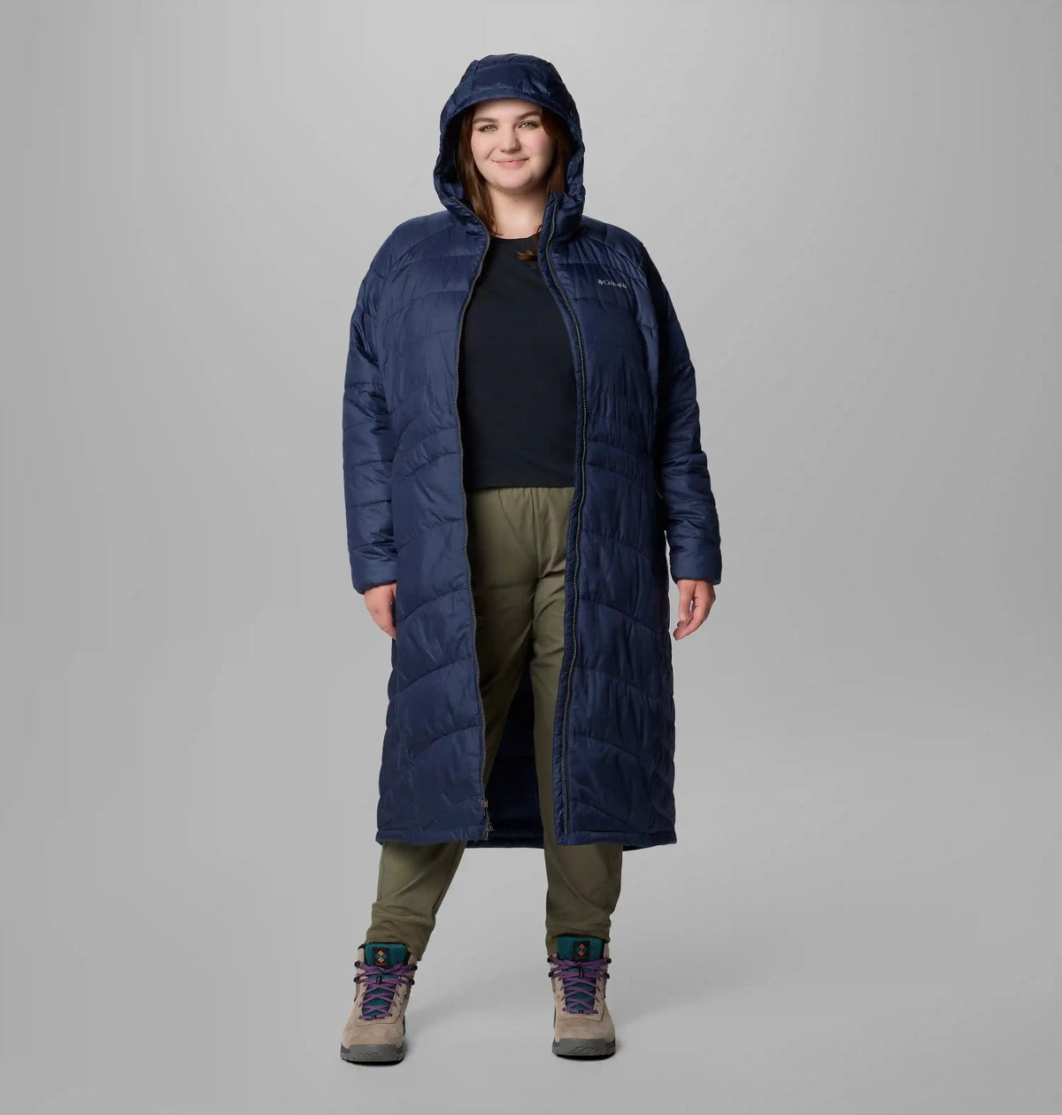 Women's Karis Gale Full Length Parka - Plus Size