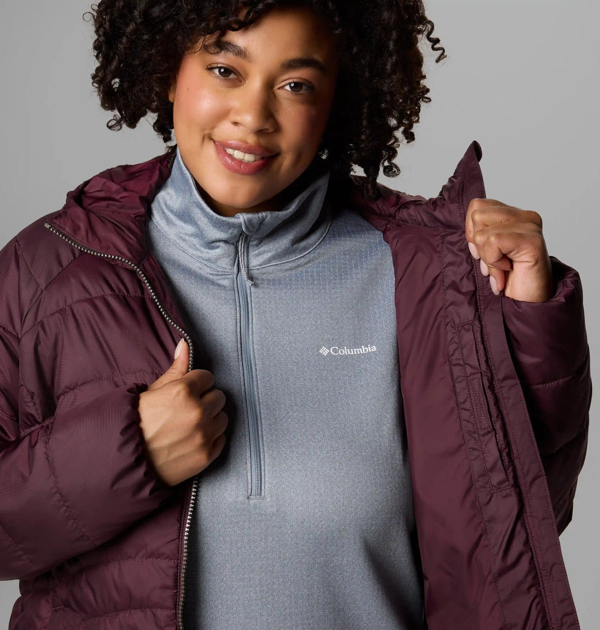 Women's Karis Gale Hooded Jacket - Plus Size
