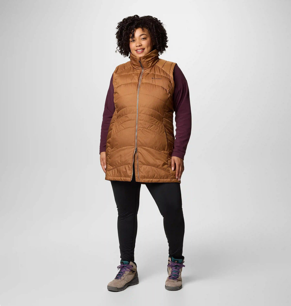 Women's Karis Gale Long Vest - Plus Size