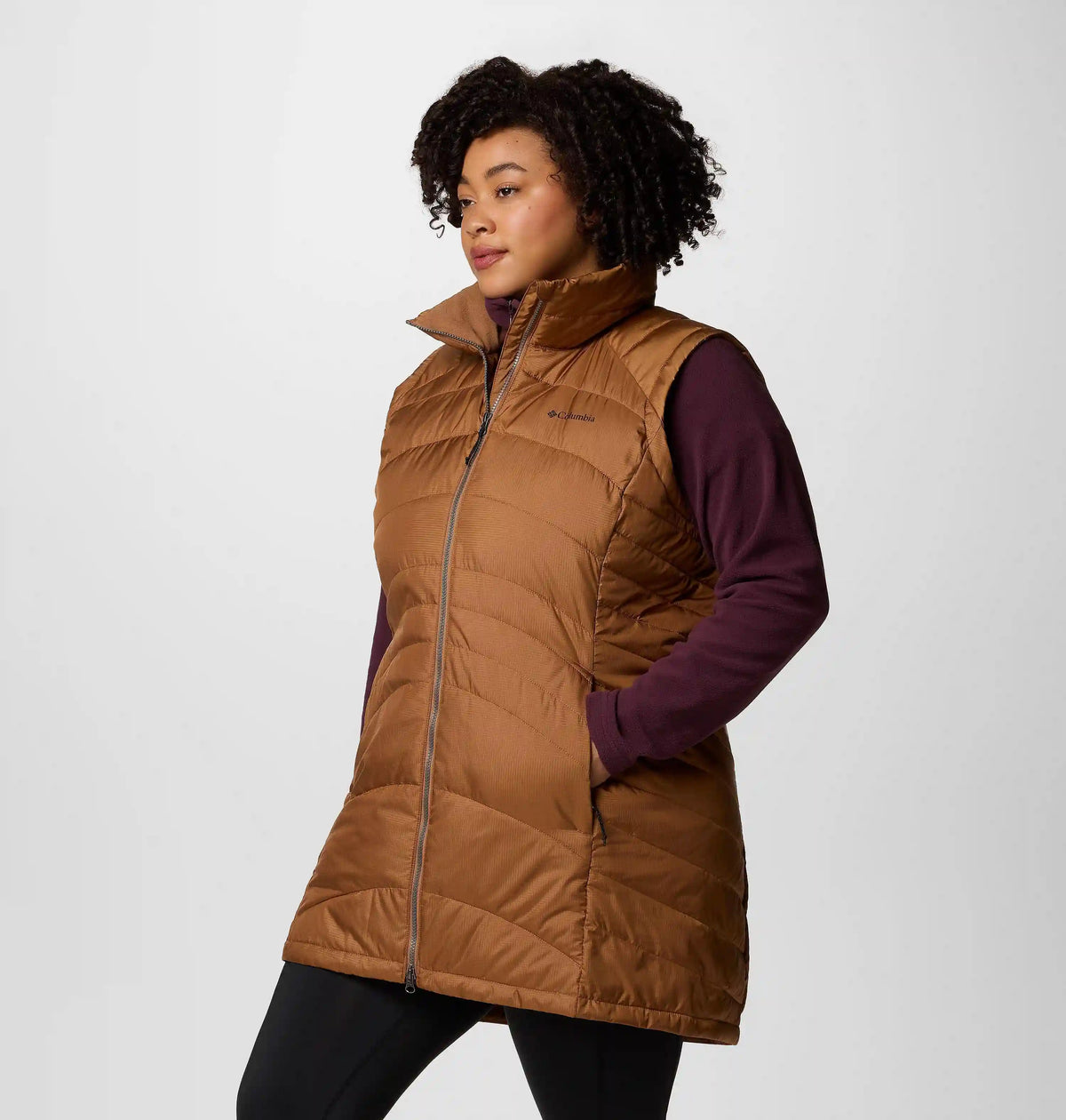 Women's Karis Gale Long Vest - Plus Size