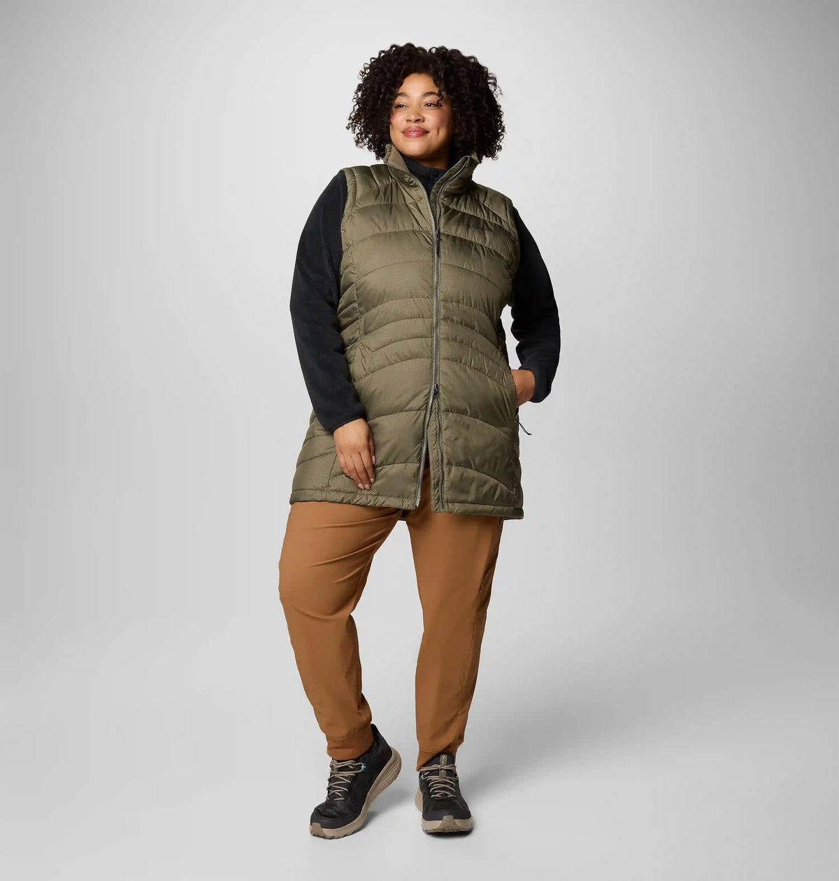 Women's Karis Gale Long Vest - Plus Size