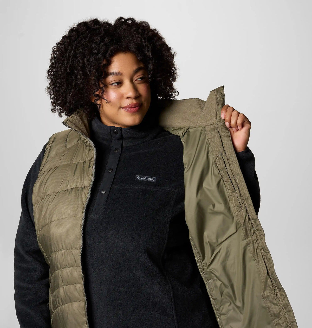 Women's Karis Gale Long Vest - Plus Size