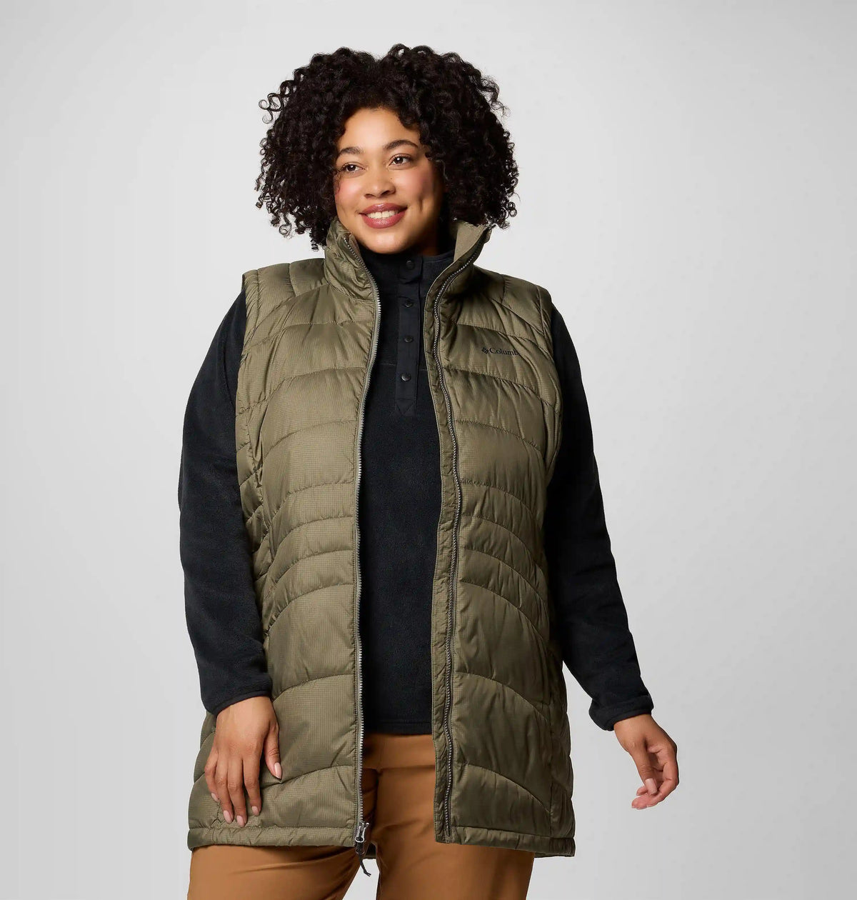 Women's Karis Gale Long Vest - Plus Size