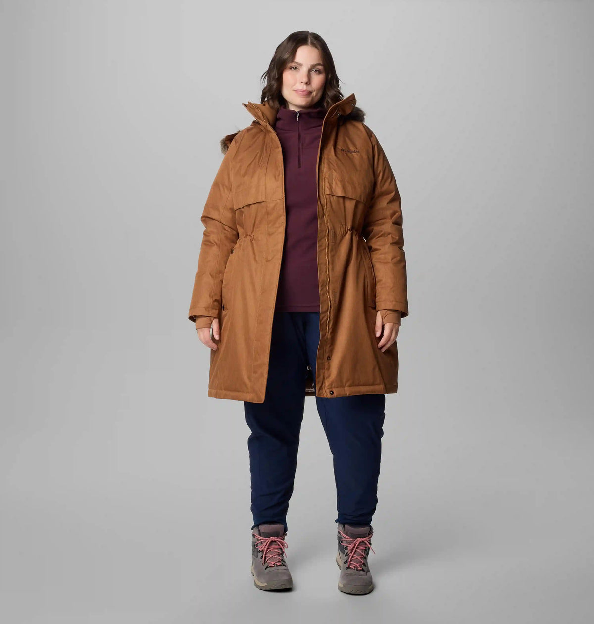 Women's Apres Arson II Winter Long Down Jacket - Plus Size