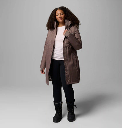 Women's Apres Arson II Winter Long Down Jacket - Plus Size