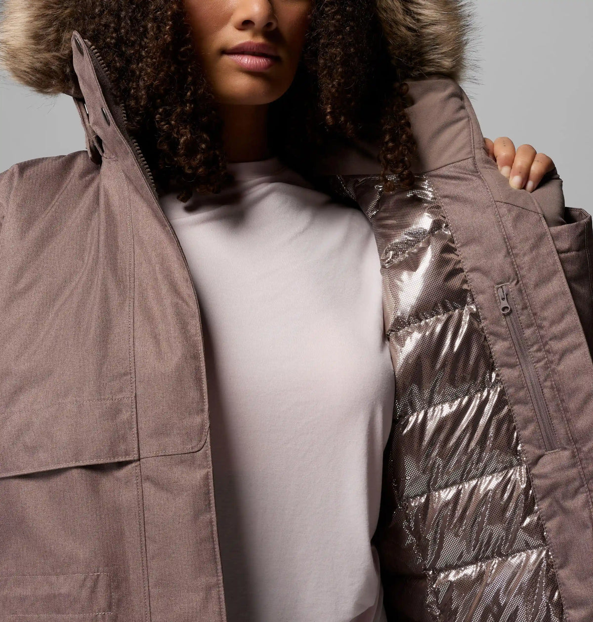 Women's Apres Arson II Winter Long Down Jacket - Plus Size