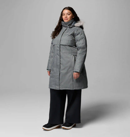 Women's Apres Arson II Winter Long Down Jacket - Plus Size