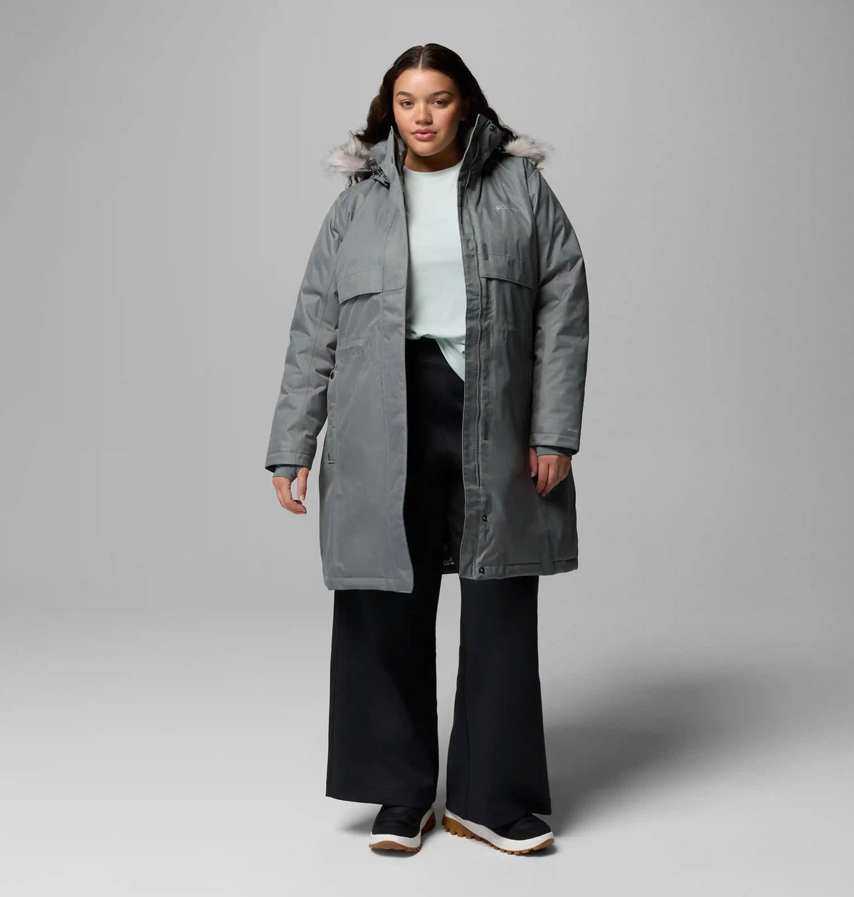 Women's Apres Arson II Winter Long Down Jacket - Plus Size