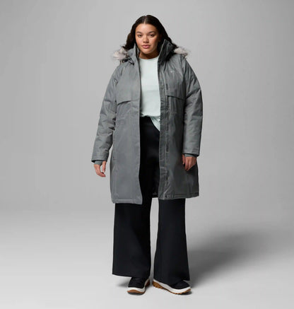 Women's Apres Arson II Winter Long Down Jacket - Plus Size