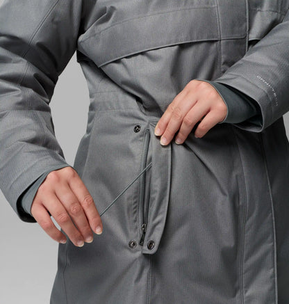 Women's Apres Arson II Winter Long Down Jacket - Plus Size
