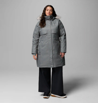 Women's Apres Arson II Winter Long Down Jacket - Plus Size