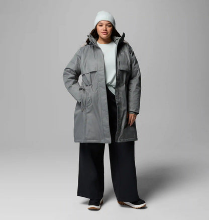 Women's Apres Arson II Winter Long Down Jacket - Plus Size