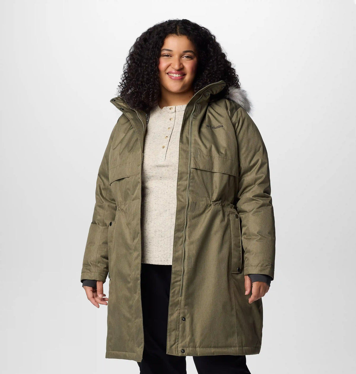 Women's Apres Arson II Winter Long Down Jacket - Plus Size