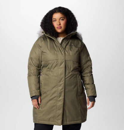 Women's Apres Arson II Winter Long Down Jacket - Plus Size