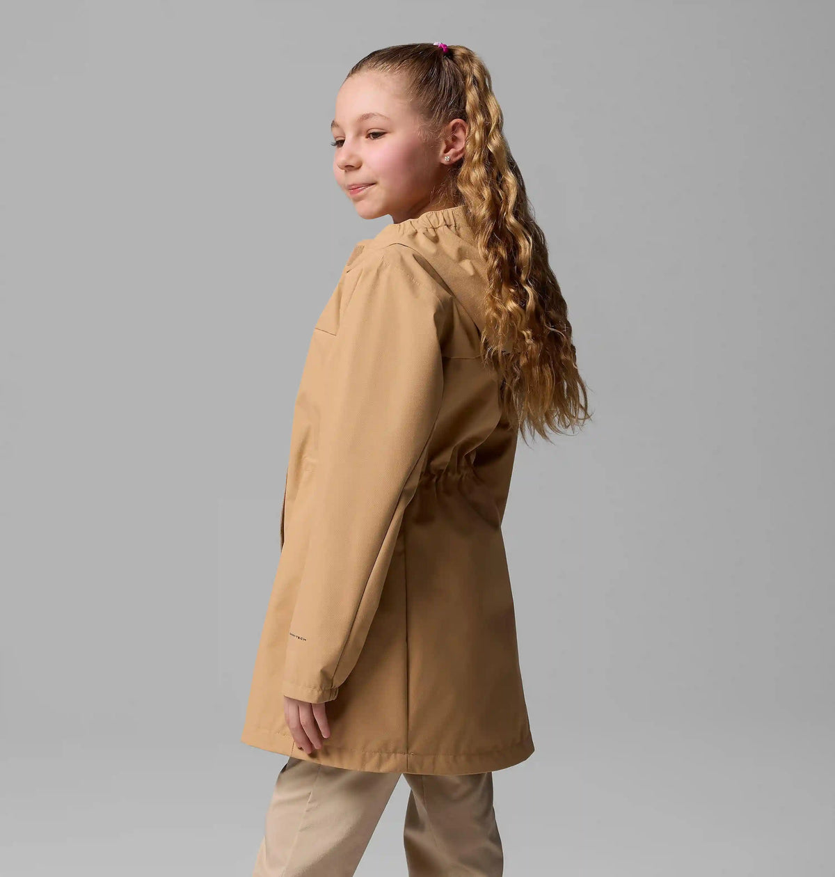 Girls' Hikebound Long Rain Jacket