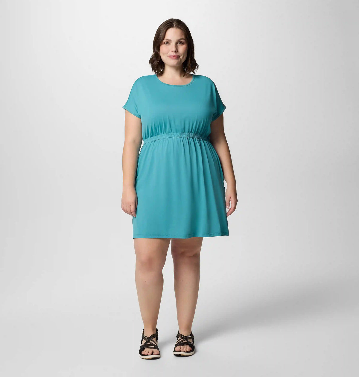 Women's Chill River Short Sleeve Dress - Plus Size
