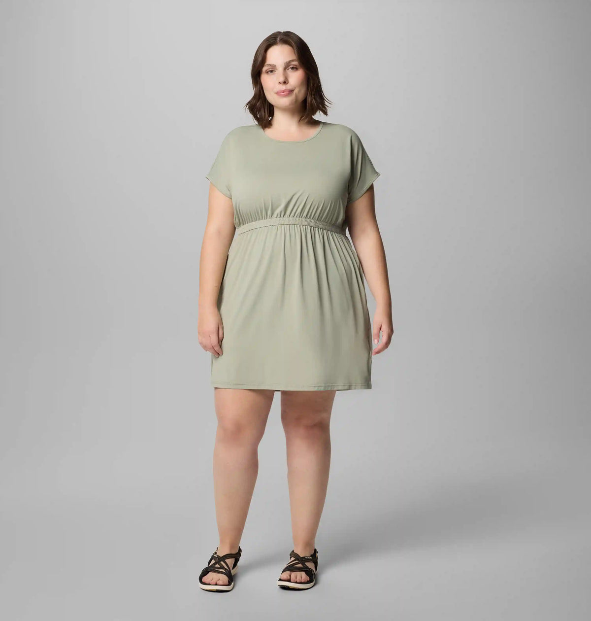 Women's Chill River Short Sleeve Dress - Plus Size