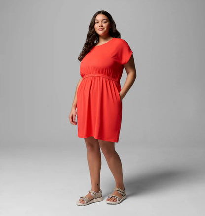 Women's Chill River Short Sleeve Dress - Plus Size