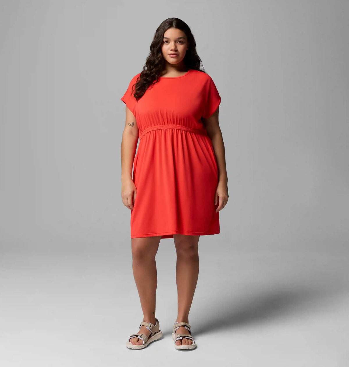 Women's Chill River Short Sleeve Dress - Plus Size