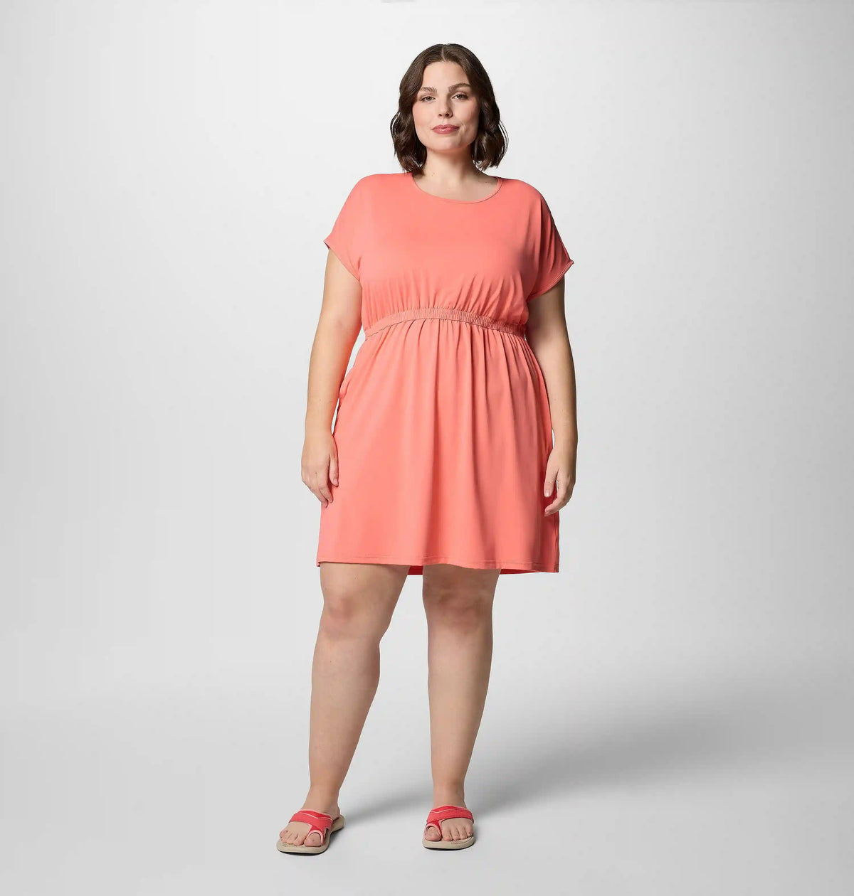 Women's Chill River Short Sleeve Dress - Plus Size