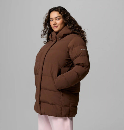 Women's Amaze Puff Mid Hooded Jacket - Plus Size
