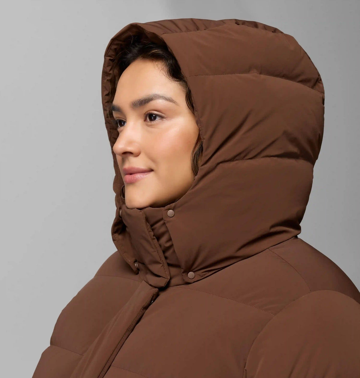 Women's Amaze Puff Mid Hooded Jacket - Plus Size