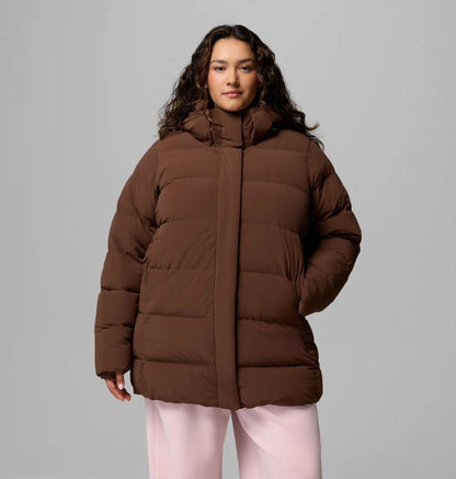 Women's Amaze Puff Mid Hooded Jacket - Plus Size