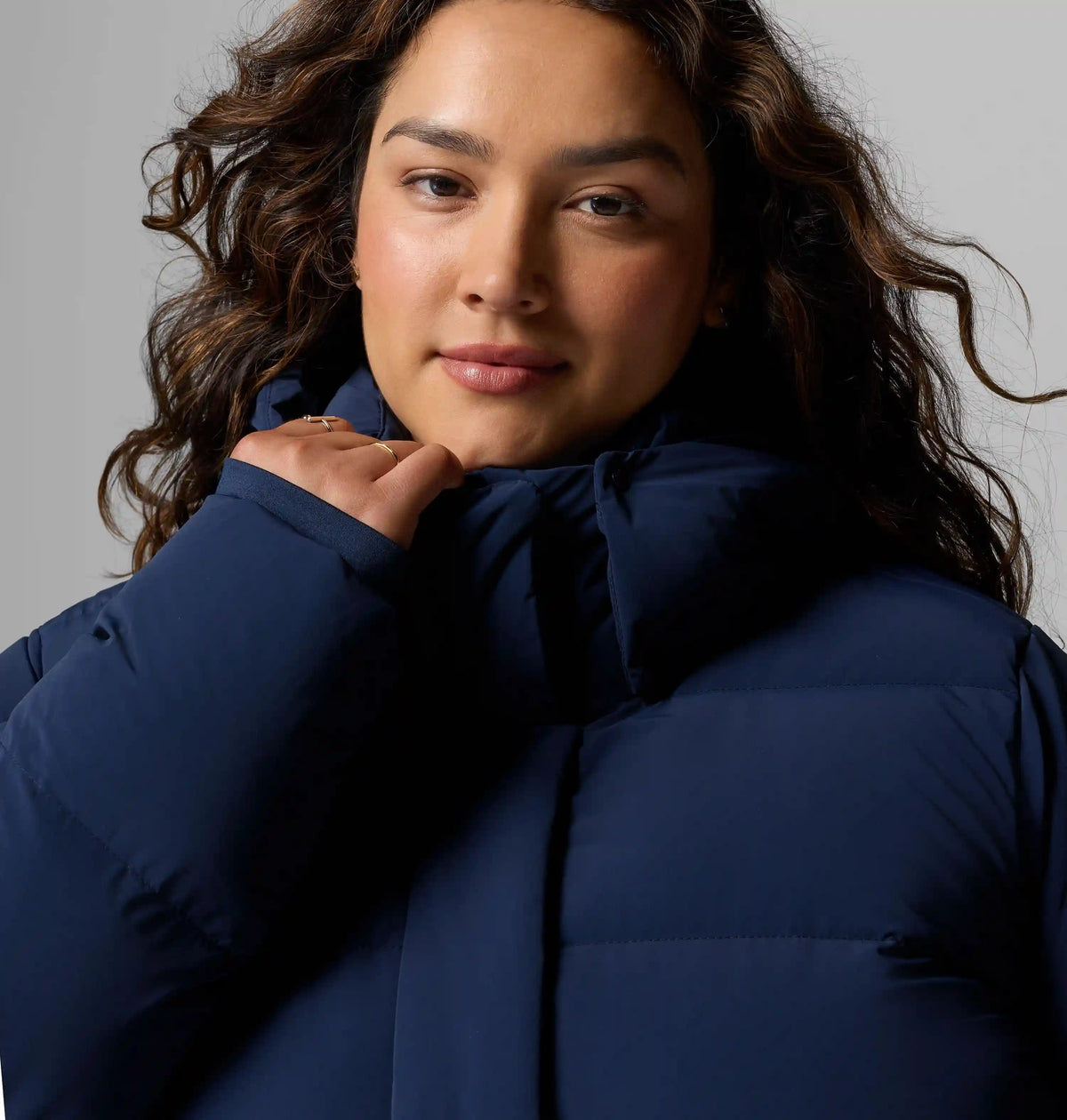 Women's Amaze Puff Mid Hooded Jacket - Plus Size