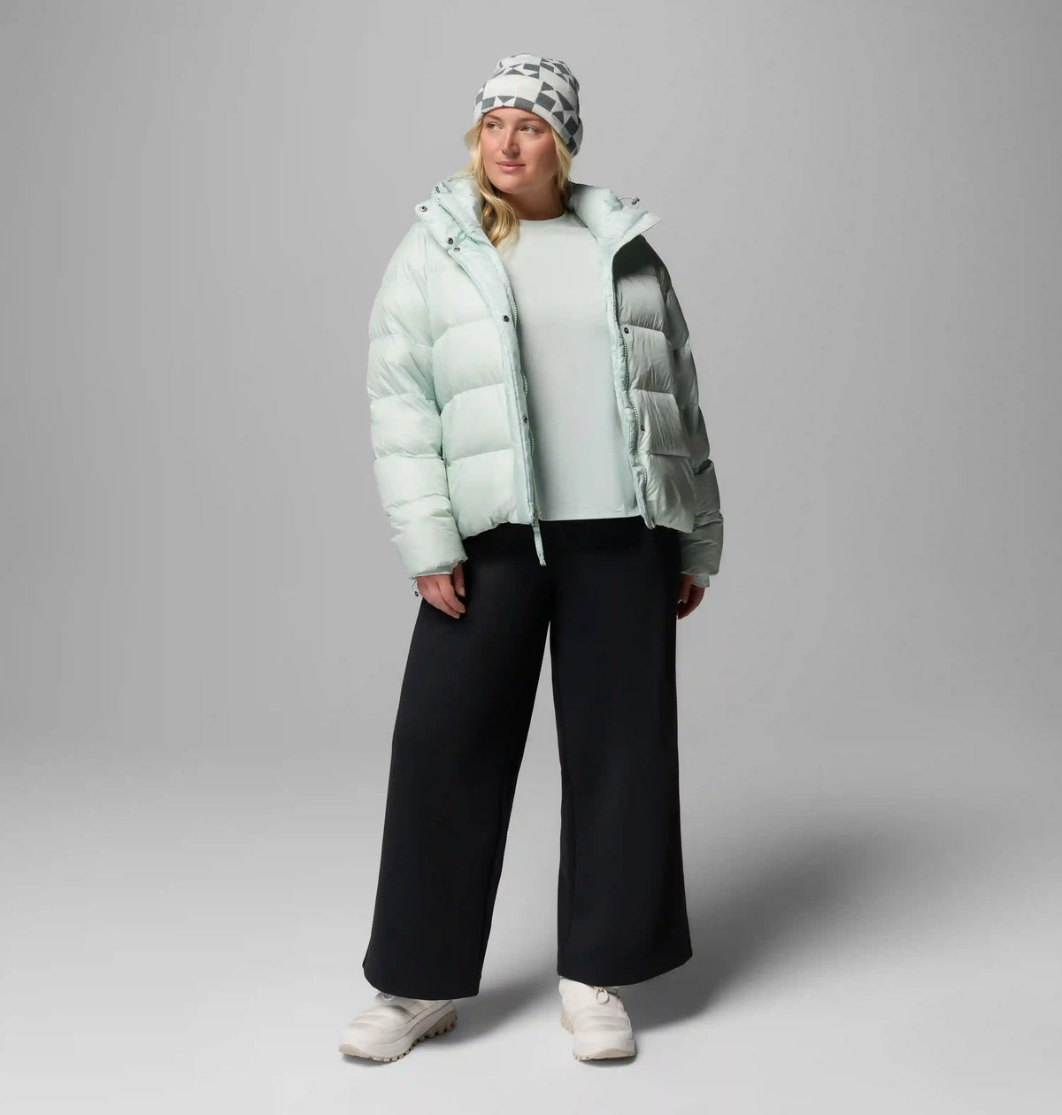 Women's Amaze Puff Hooded Jacket - Plus Size