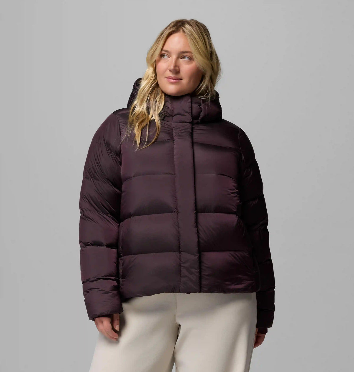 Women's Amaze Puff Hooded Jacket - Plus Size