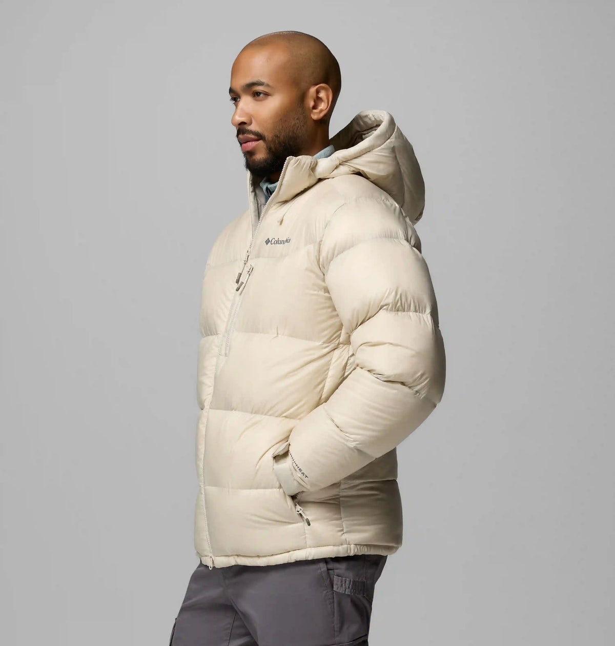 Men's Cloudview Down Hooded Jacket