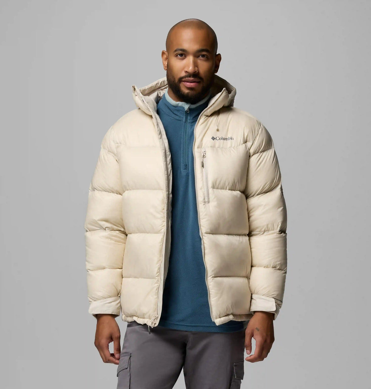 Men's Cloudview Down Hooded Jacket