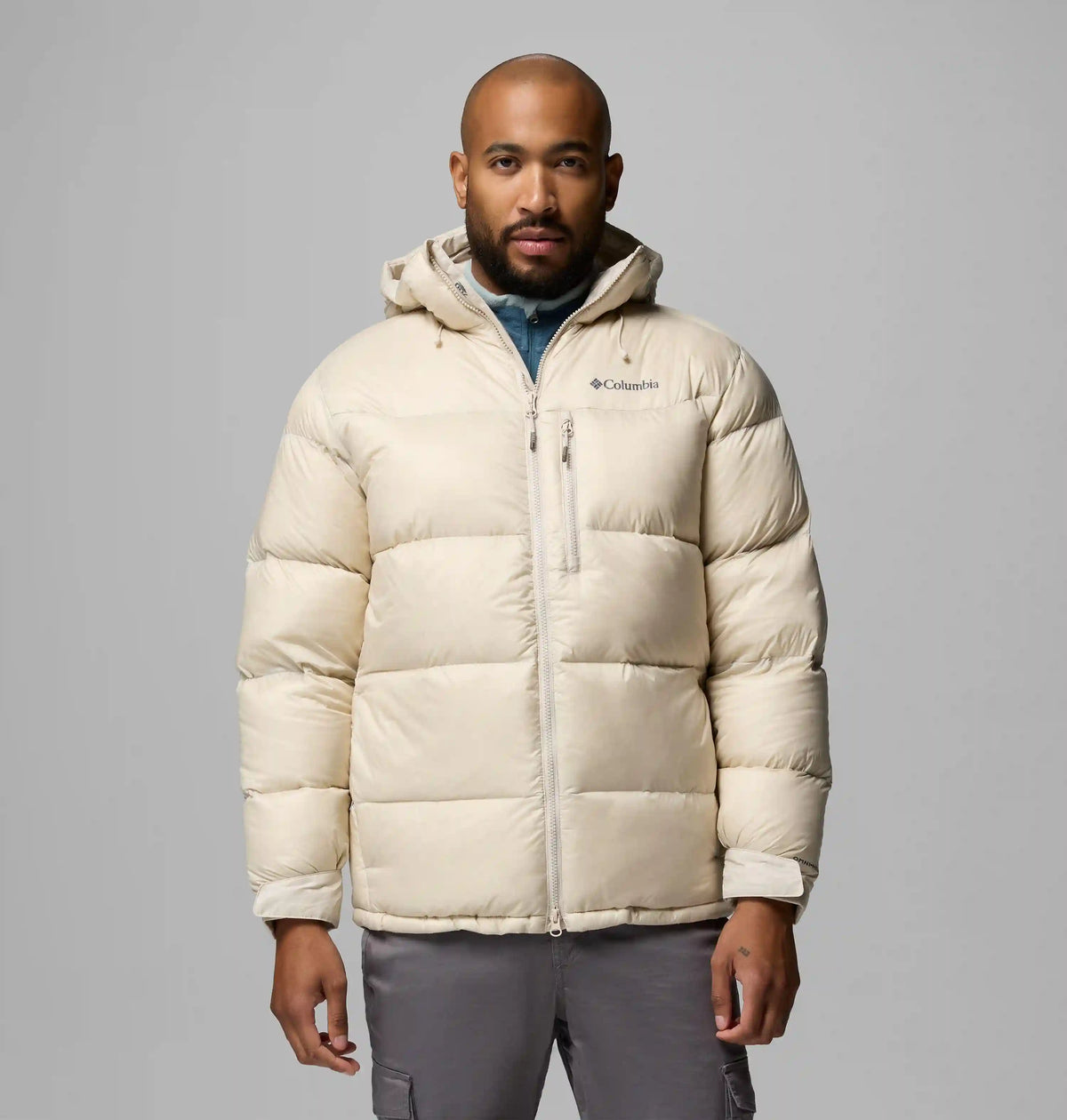 Men's Cloudview Down Hooded Jacket
