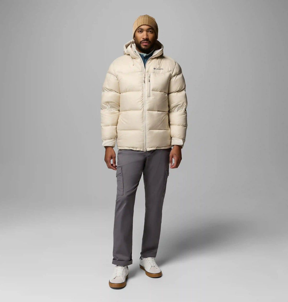 Men's Cloudview Down Hooded Jacket