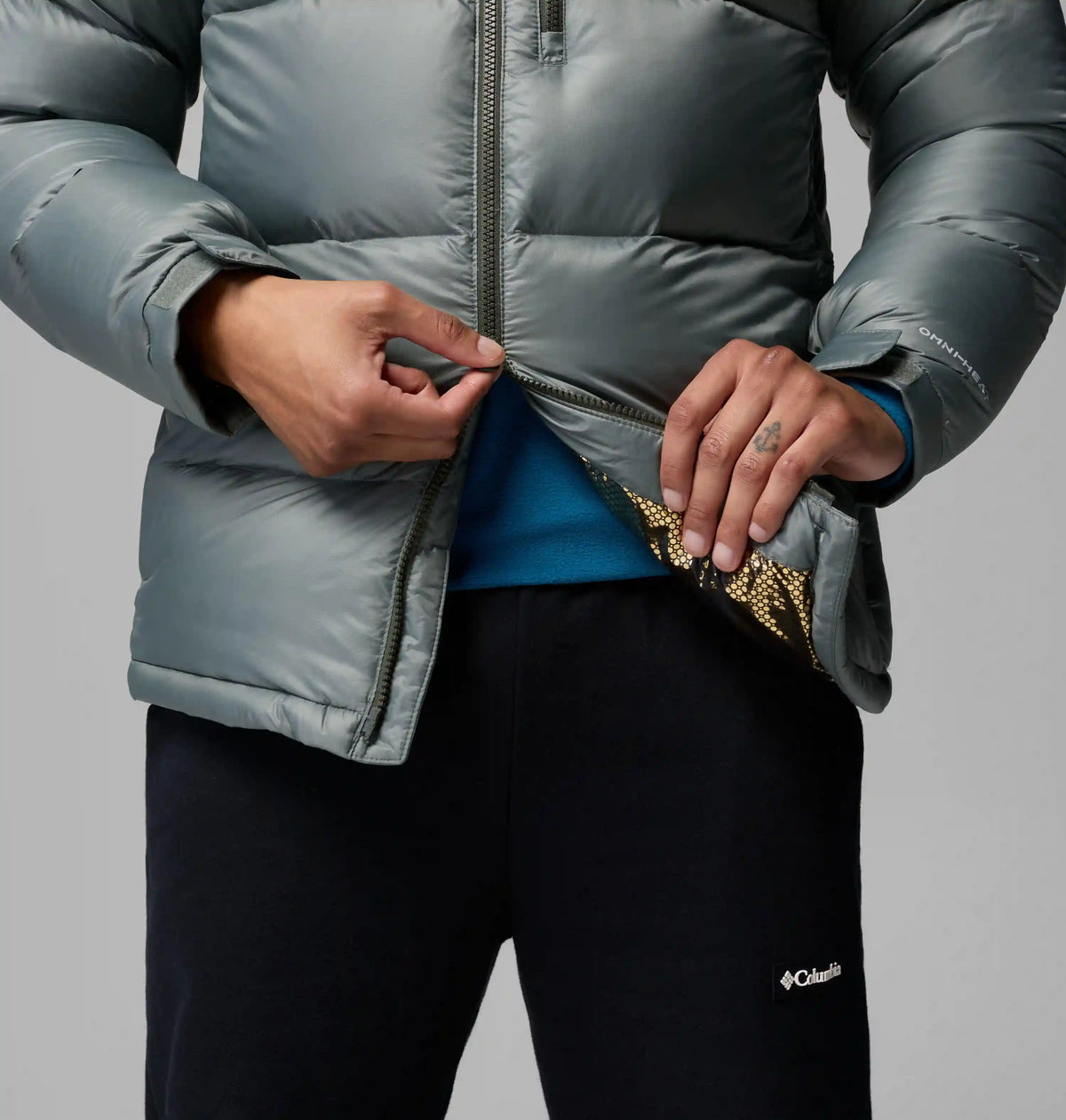 Men's Cloudview Down Hooded Jacket