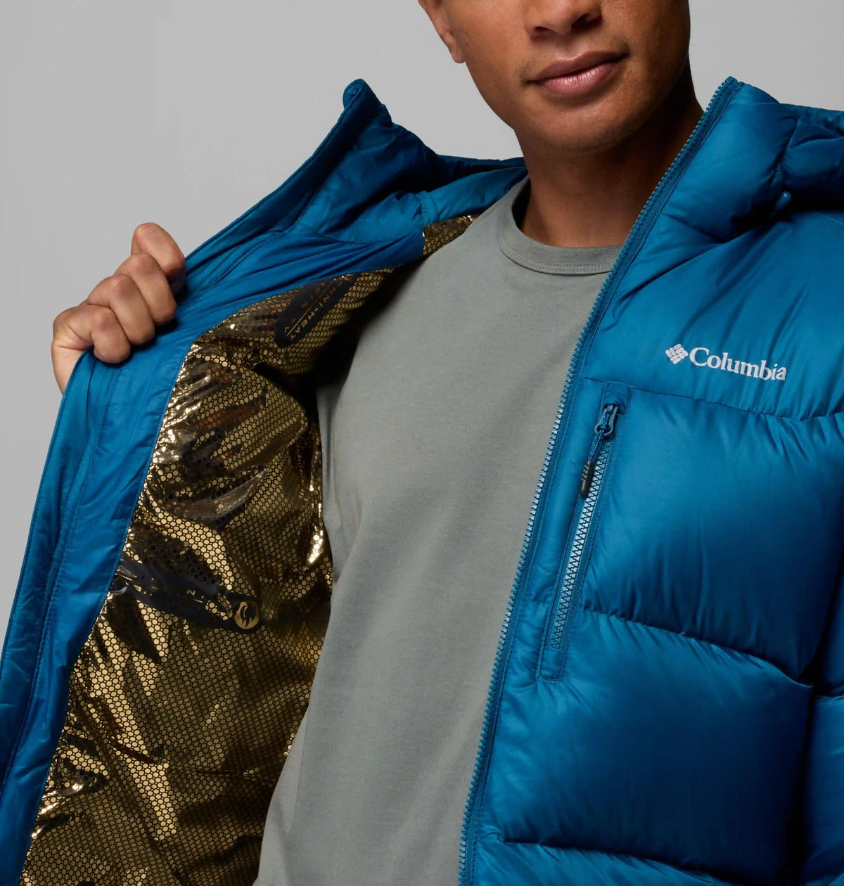 Men's Cloudview Down Hooded Jacket