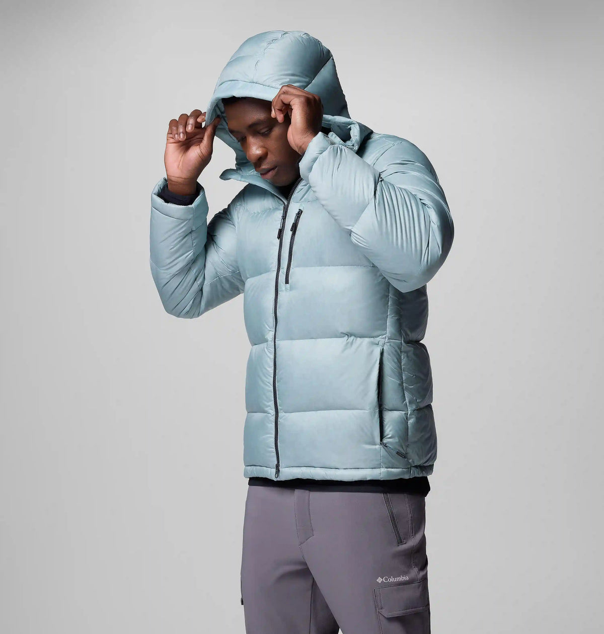 Men's Cloudview Down Hooded Jacket