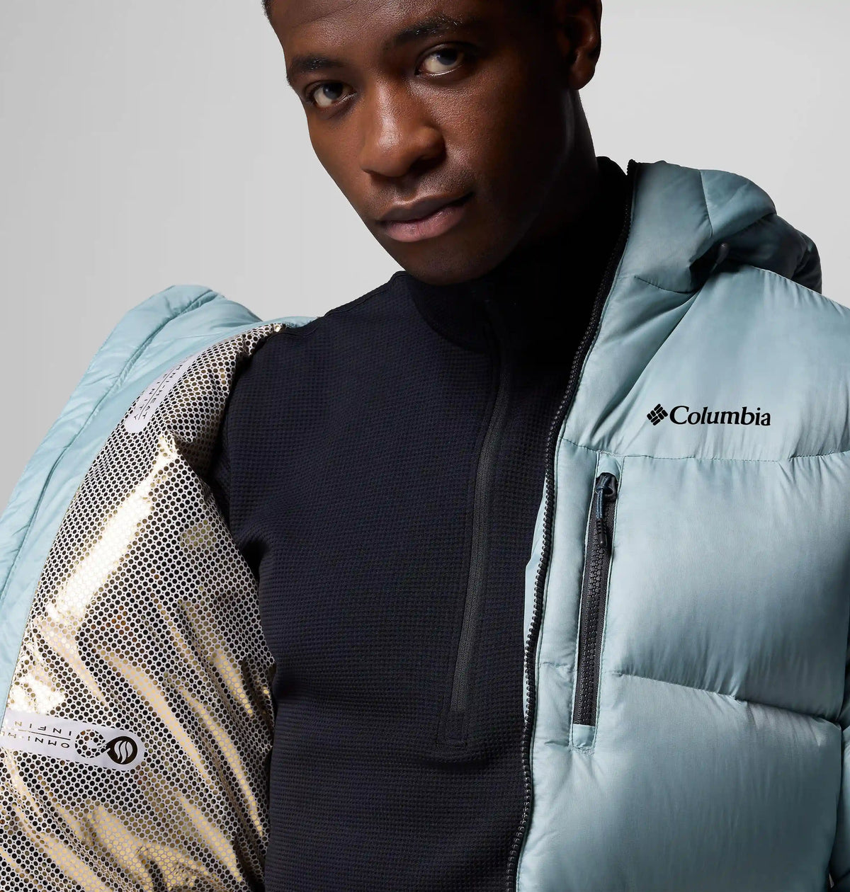 Men's Cloudview Down Hooded Jacket