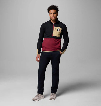 Men's Collegiate Columbia Hike Half Zip Jacket - Florida State