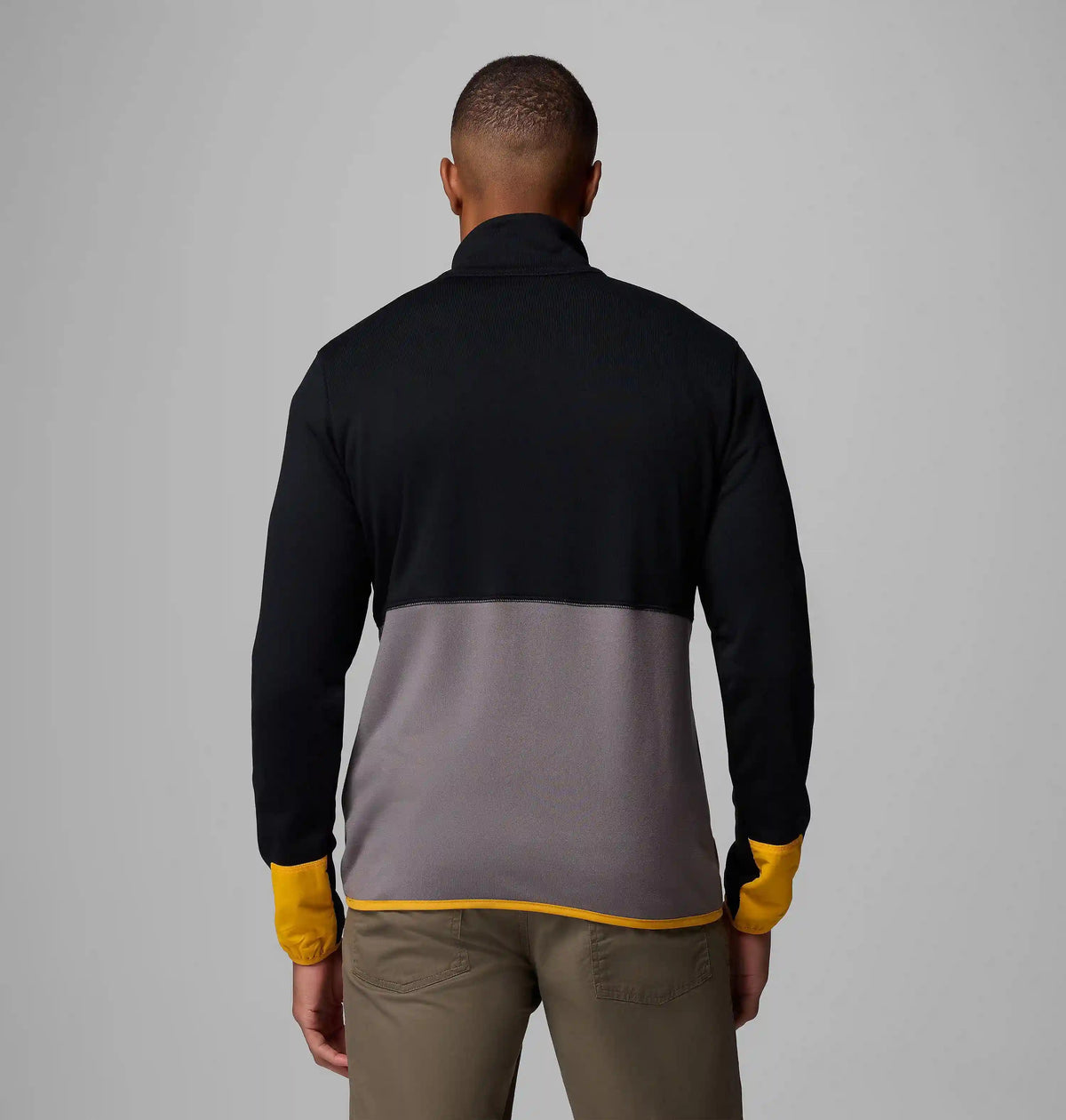 Men's Collegiate Columbia Hike Half Zip Jacket - Iowa