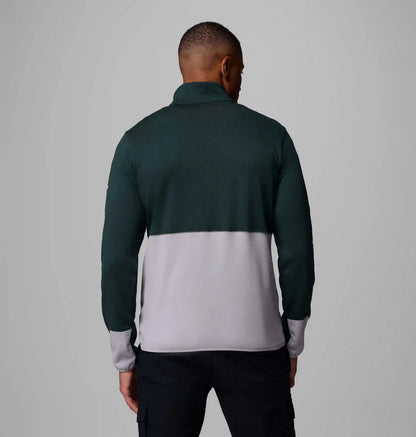 Men's Collegiate Columbia Hike Half Zip Jacket - Michigan State
