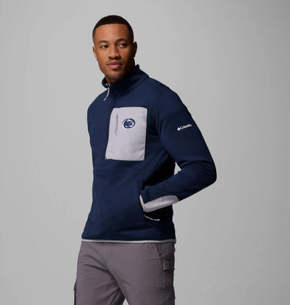 Men's Collegiate Columbia Hike Half Zip Jacket - Penn State