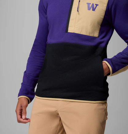 Men's Collegiate Columbia Hike Half Zip Jacket - Washington