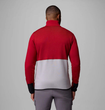 Men's Collegiate Columbia Hike Half Zip Jacket - Alabama